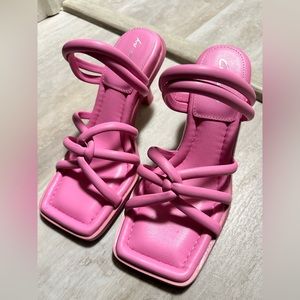 Pink sandals